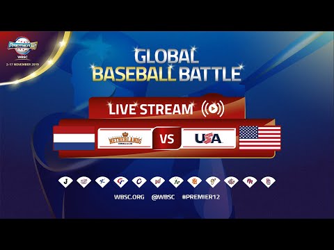 Netherlands v USA - WBSC 2019 Premier12 Group Stage