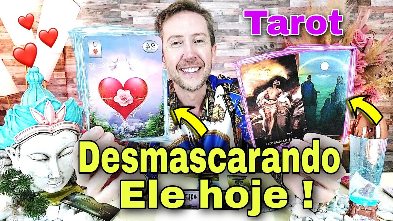 Desmascarando ele hoje ! Toda verdade sobre ele em relação a você ! Qual a real intenção dele tarot?