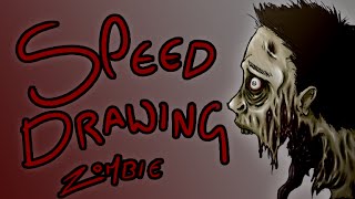 Speed Drawing HD: Jawless Zombie