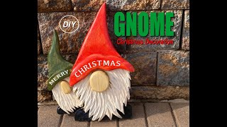 How to make Wood Gnome Christmas Decorations