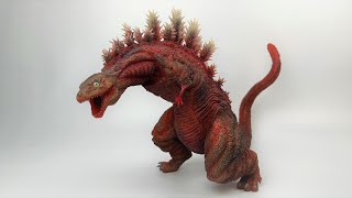 Unboxing Xplus Toho 30cm Series Shin Godzilla Third Form Clear Body Version