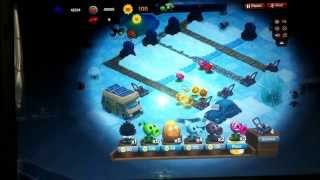 plants vs zombies adventure Frostbite falls level 9