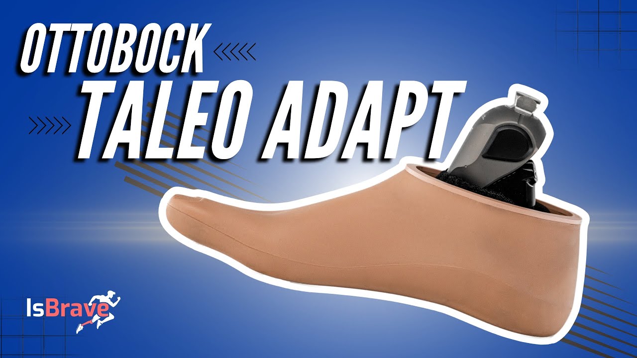 Ottobock - Taleo Adapt  - Bilateral below knee amputee walking with the hydrualic Prosthetic foot