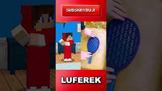 Która dziewczyna zna Luferka... 😱#minecraft #minecraftshorts