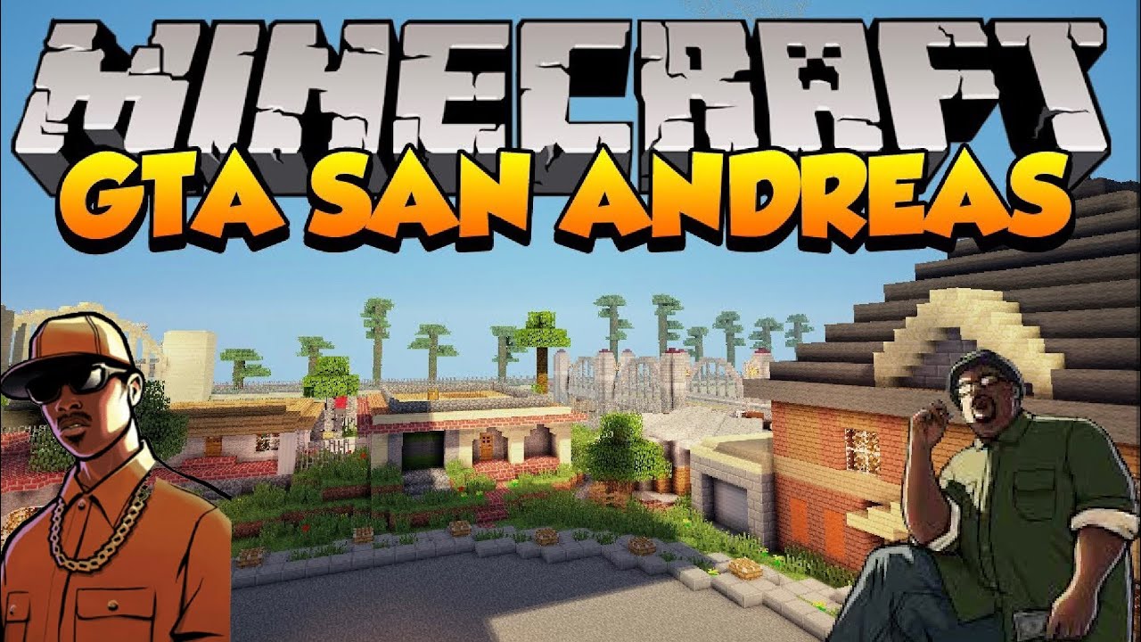 The Hijacker Minecraft Grand Theft Auto San Andreas on MCPE. Ballas