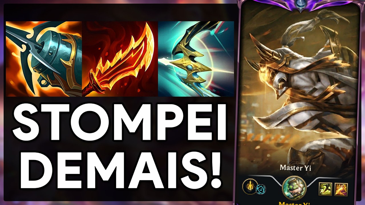 COMO STOMPAR DE MASTER YI NO MESTRE! 🔥 *QUADRA*