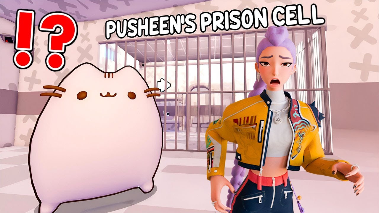 Rumi Plays Roblox Escape Pusheen's Prison Run