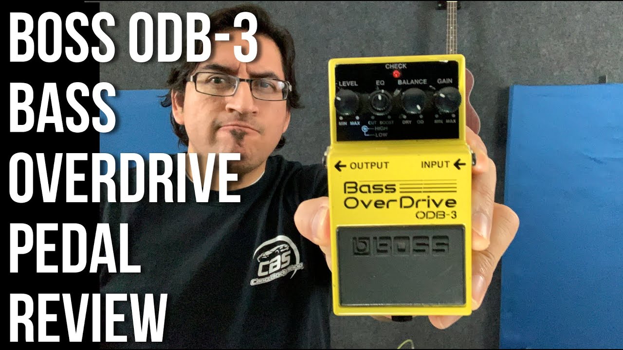 Boss ODB-3 Bass OverDrive Pedal Review - YouTube