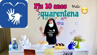 Aniversário na quarentena