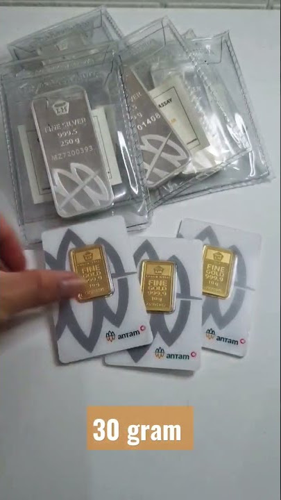 Perbandingan Harga Emas 50 Gram dan Perak 2 Kilogram