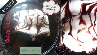 OREO SIZZLING BROWNIE WITH ICECREAM||EGGLESS||WITHOUT SIZZLER PLATE&OVEN||SMk’s Kitchen