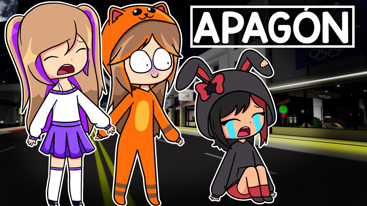 SOBREVIVIMOS al APAGON TOTAL de BROOKHAVEN con Kira y Mandarina en Roblox