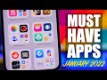 10 MUST Have iPhone Apps - January 2022 !