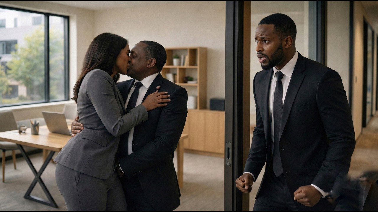 HE WENT TO SURPRISE HIS WIFE AFTER HER PROMOTION AND CAUGHT HER CHEATING AT WORK 