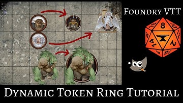 Foundry VTT Dynamic Token Rings Tutorial | Free GIMP Tutorial