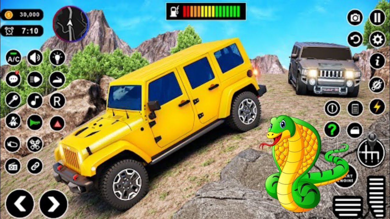 Offroad Jeep Drifting Simulator 3D - Luxury Prado 4x4 SUV Hill Climb Racing - Android GamePlay Ep 50