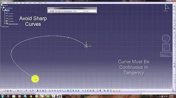 WWU Adaptive Sweep Tutorial in CATIA v5