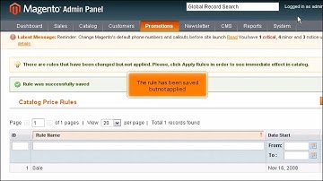 Magento Commerce: How to Set Up Special Promotions