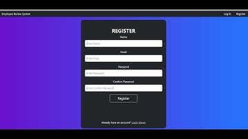 employee review system (using nodejs ,ejs ,css and bootstrap)