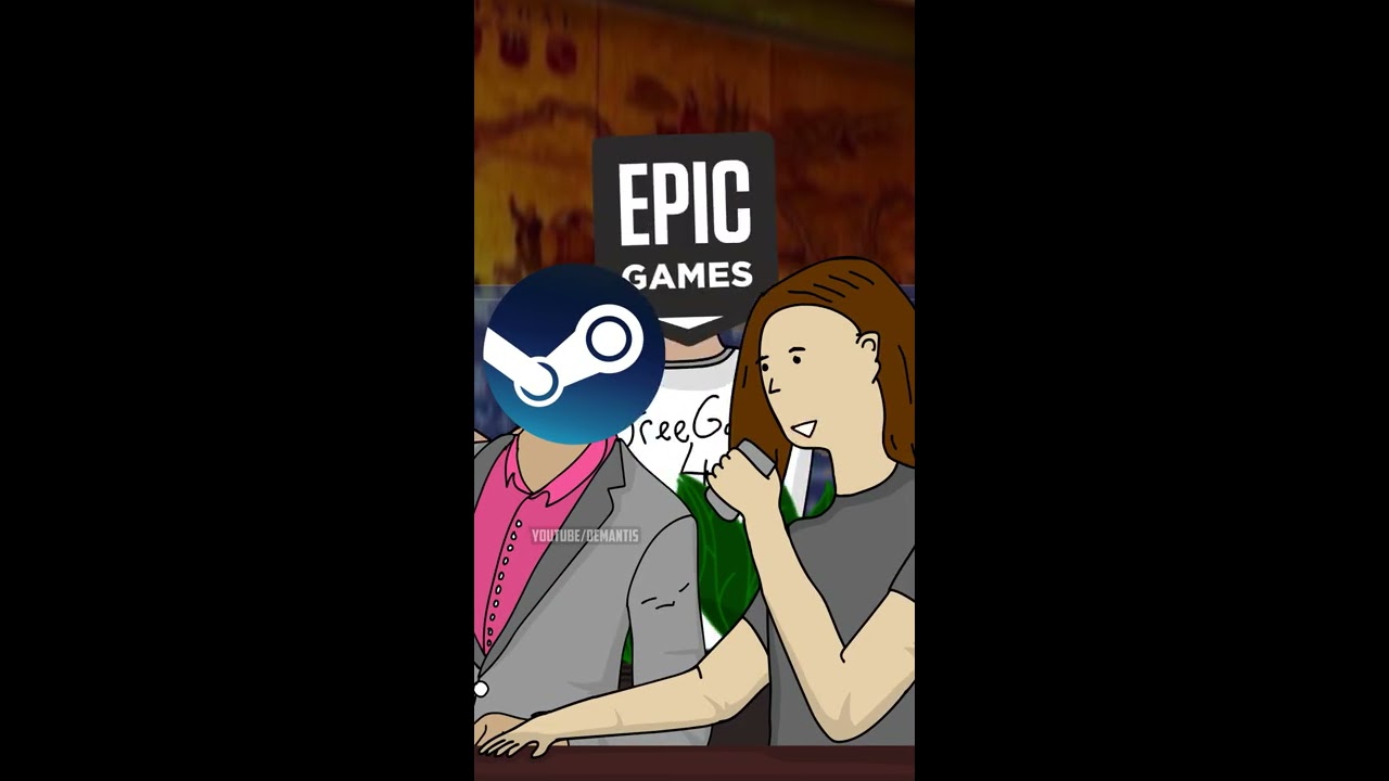 Steam VS Epic Games Store Shorts
