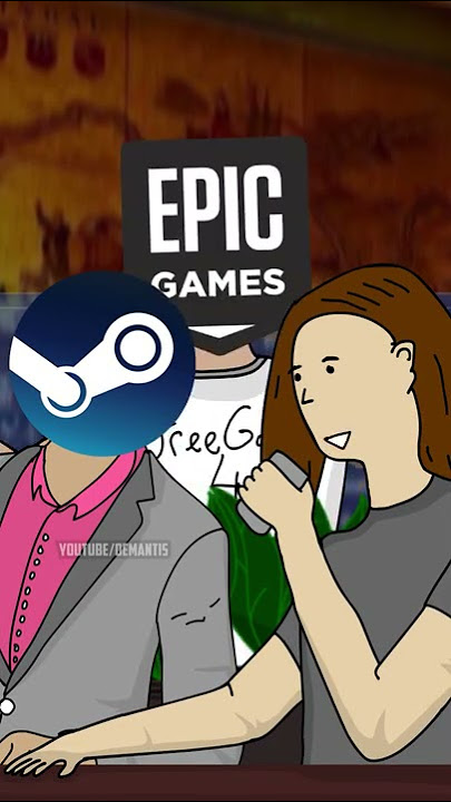 Steam VS. Epic Games Store #shorts