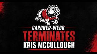 Gardner-Webb terminates Kris McCullough following investigation