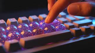✨ Typing on Glitter Gel Keys Is Pure ASMR Magic screenshot 2