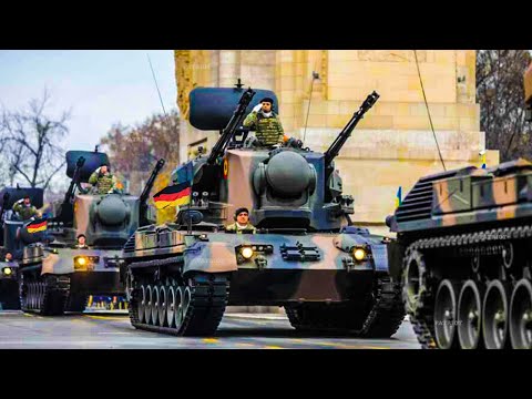 Tension Rise: Germany With Ukr4ine Test 50 Gepard Anti Aircraft Deadly Tanks