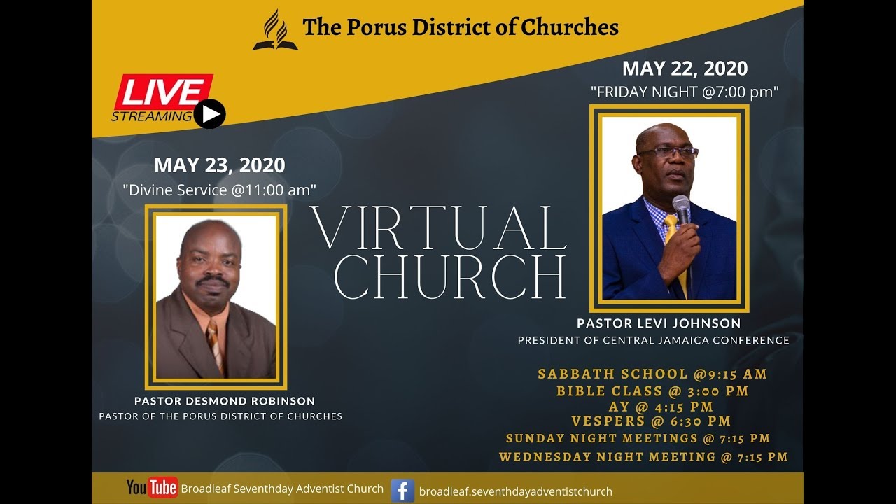 Broadleaf Seventh Day Adventist Church Live Stream - Sabbath Service ...