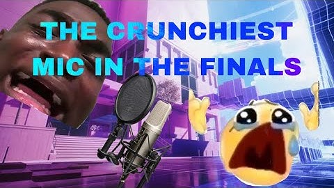 random the finals gameplay (but a really crappy mic)