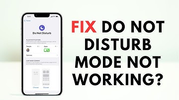 How to  Fix Unable to Turn off Do Not Disturb on iPhone