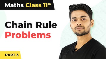 Problems on Chain Rule (Part 3) - Basics of Advanced Maths | Class 11 Maths CBSE 2024-25