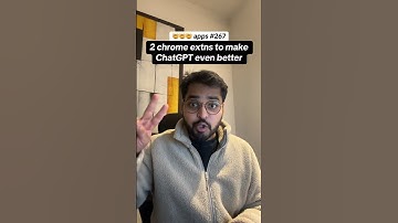 2 chrome extensions that will make chatgpt even better! #chatgpt #aitools