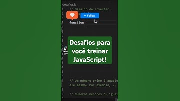 5 Desafios para Praticar Lógica de Programação em JavaScript #tecnologia #programação