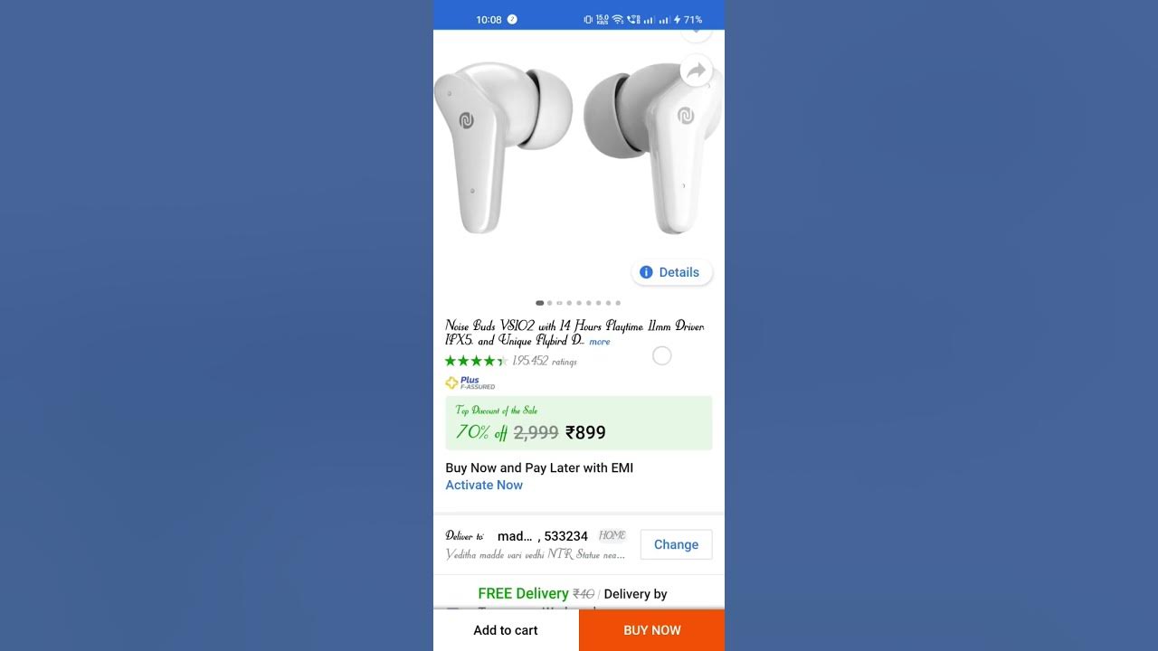 earbuds Flipkart sales YouTube