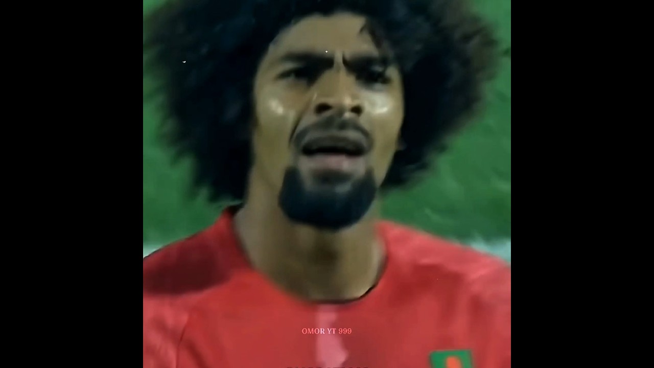 hamza choudhury vs india☠️💀 #bangladesh #viralvideo #shortvideo #foryou #football