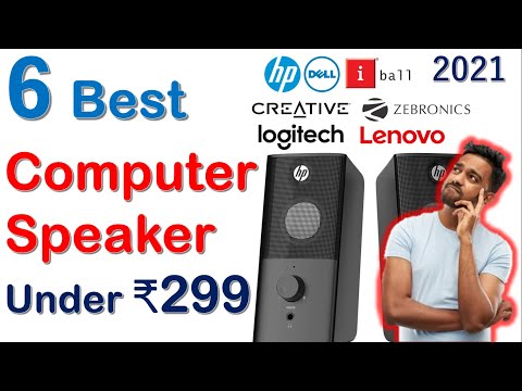Top 6 Best Desktop Computer Laptop Speaker in India 2021 Under Rs. 300 & 500 USB Powered Hindi