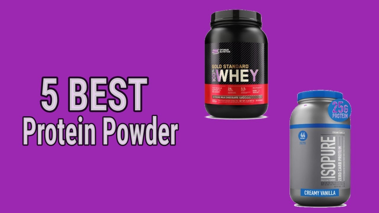 5 Best Protein Powder YouTube
