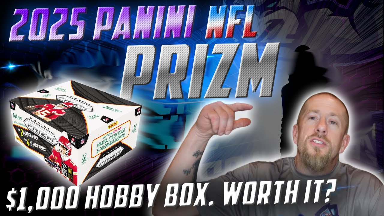 2025 Prizm Draft Picks Football 🔥 Color, Autos, and a SHOCKING Hit!
