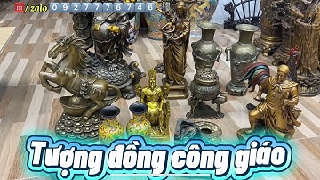 Tượng đồng công giáo _ gạt tàng 1968 _ quốc tổ Hùng Vương. Clip 9/11/2025 #đồcổ #dodongxua 