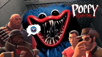 (TF2 AI/SFM) The Mercs Play Poppy Playtime