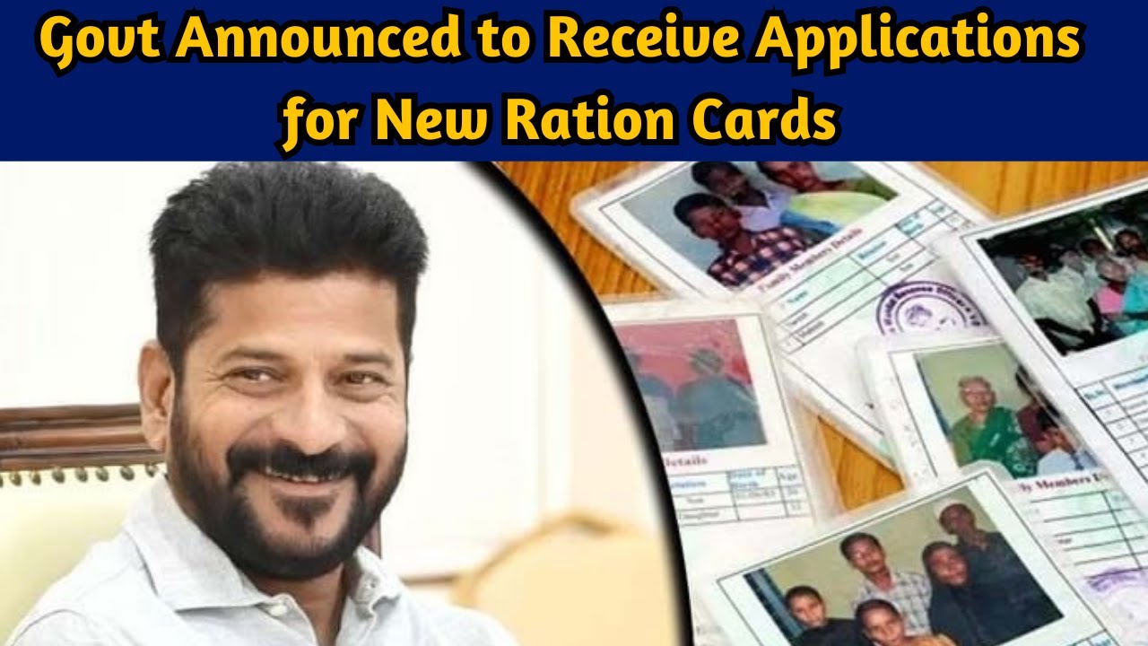 Govt Announced To Receive Applications For New Ration Cards YouTube govt-announced-to-receive-applications-for-new-ration-cards-youtube