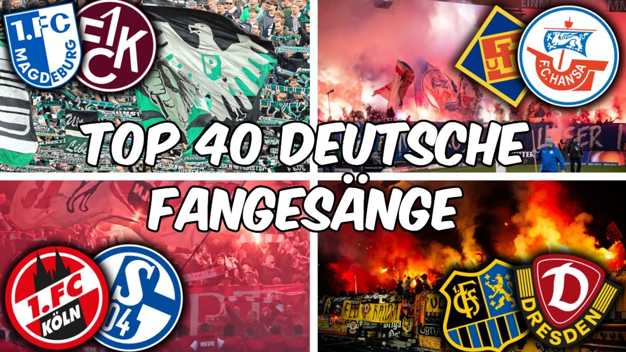 Meine Top 40 Fangesänge mit Text 🏟️📢