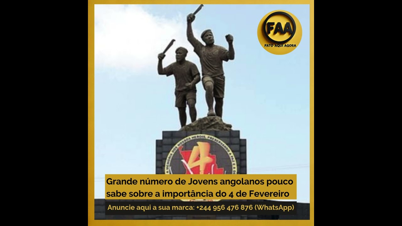 Grande número de Jovens angolanos pouco sabe sobre a importância do 4 de Fevereiro