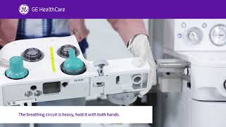 9100c NXT Anesthesia Machine: Breathing System Assembly