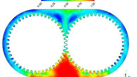 Gear lubrication with 30% immersion, Fluid- n-heptane