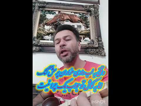 اجرای ترانه زیبای استاد ایرج خواجه امیری تار و آواز رند خرابات