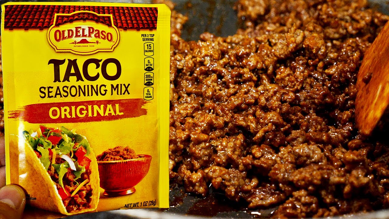 How To Make: Ground Meat for Tacos with Old El Paso Taco Seasoning