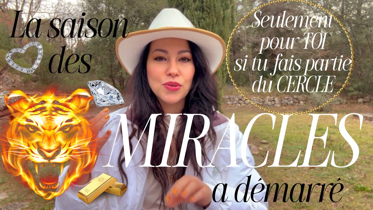 💎La saison des MIRACLES a demarré💎Seulement pour TOI si tu fais partie du CERCLE 🤍⭕️ 🤍