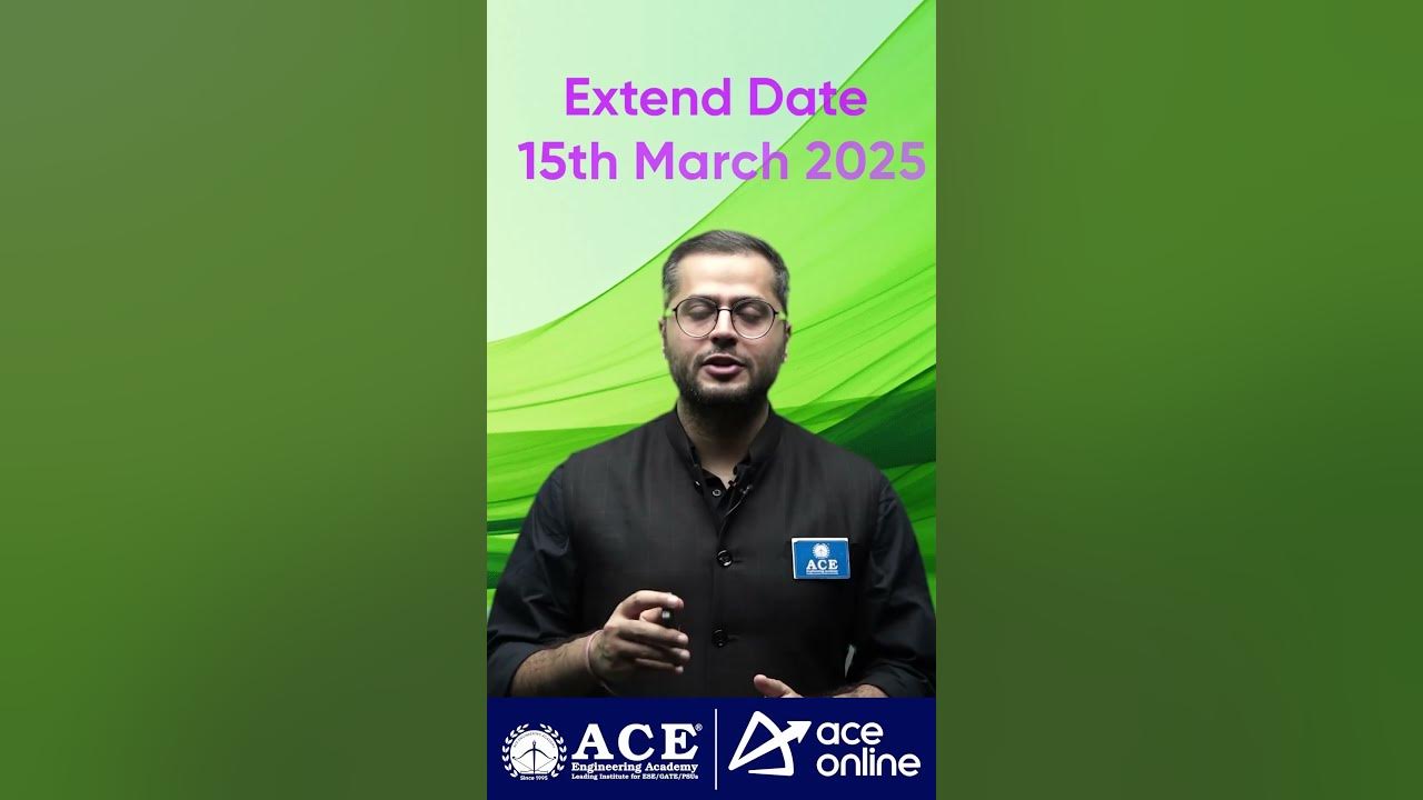 GATE 2025 Defect Rectification Big Update by IIT Roorkee Before GATE Result ACE Online YouTube